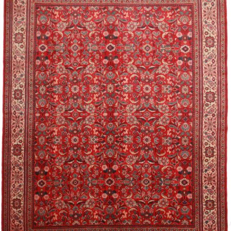 10 x 13 Vintage Persian Mahal Rug 10176