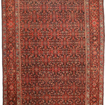 10 x 14 Antique Persian Mahal Rug 9510