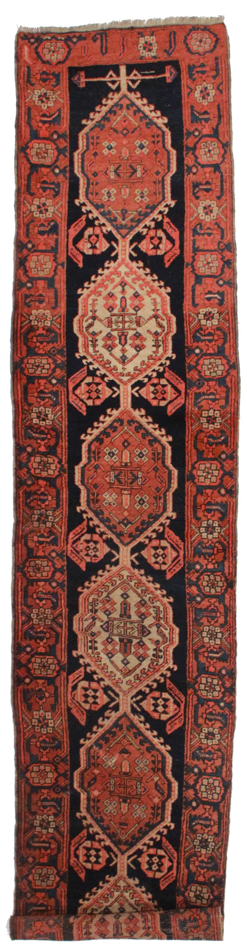 3 x 14 Antique Persian Serab Runner 10893