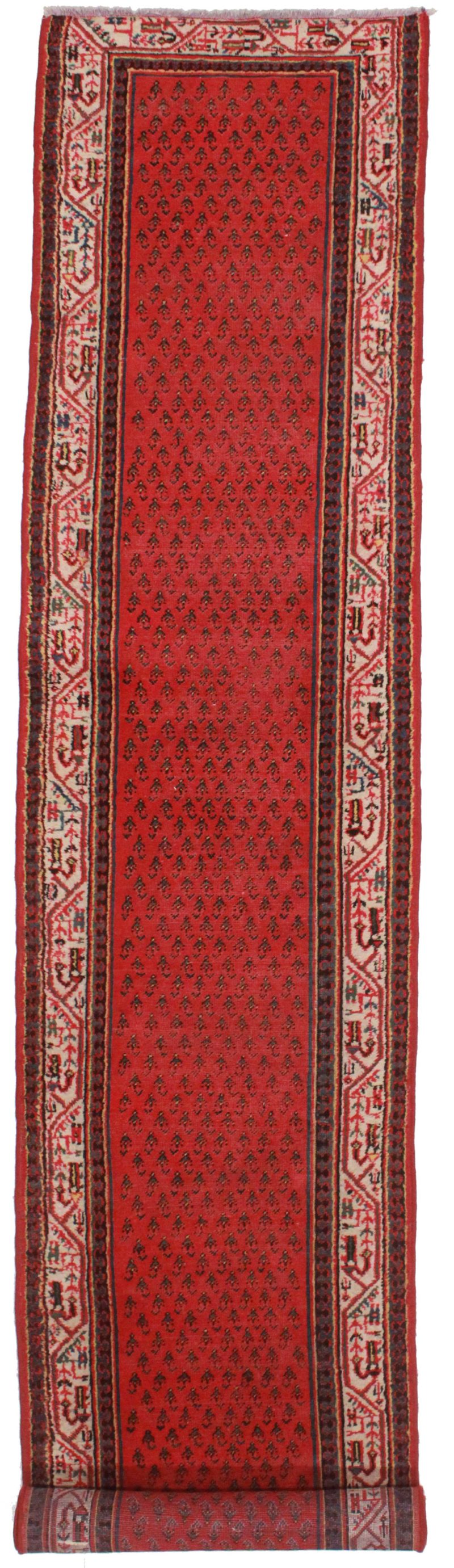 3 x 15 Antique Persian Hamadan Runner 10560