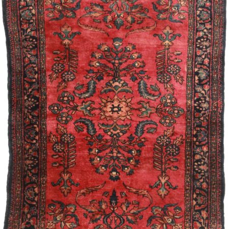 3 x 5 Antique Persian Lilihan Rug 14168
