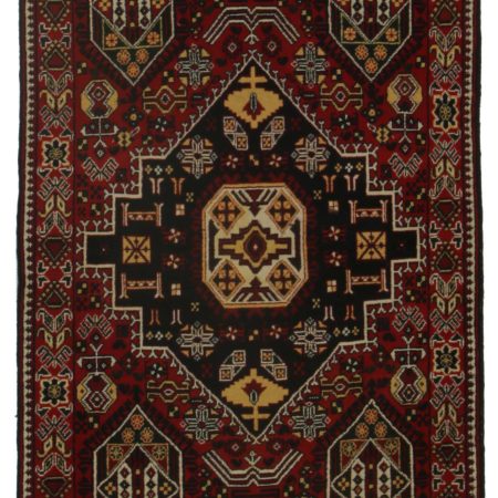 3 x 6 Vintage Afghan Rug 9813