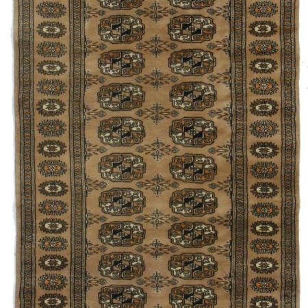 3 x 8 Vintage Bokhara Pakistani Rug 10821