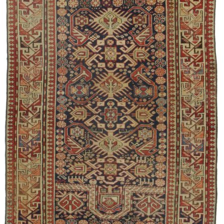 3 x 9 Antique Russian Rug 14350