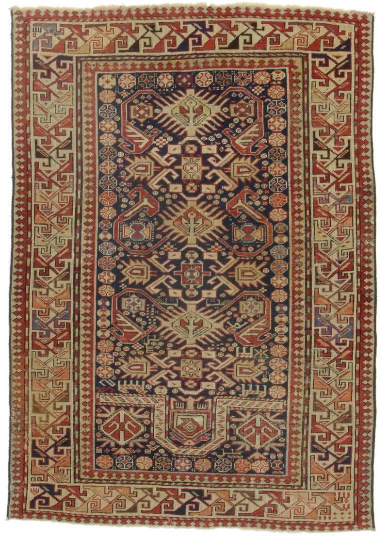 3 x 9 Antique Russian Rug 14350