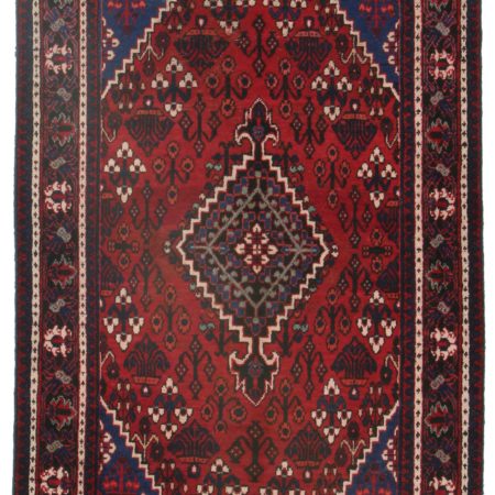 4 x 6 Vintage Persian Hamedan Rug 9884