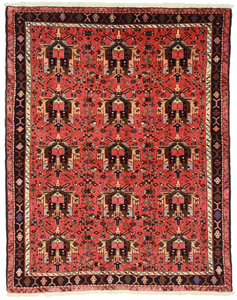 5 x 7 Vintage Persian Karajeh Rug 9794
