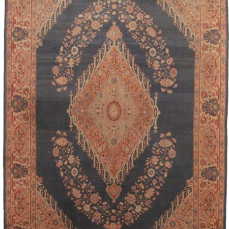 8 x 11 Antique Turkish Oushak Rug 2797