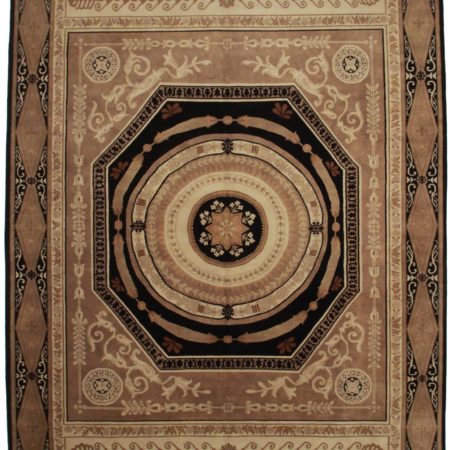 10 x 14 Aubusson Style Hand Knotted Wool Rug 13911