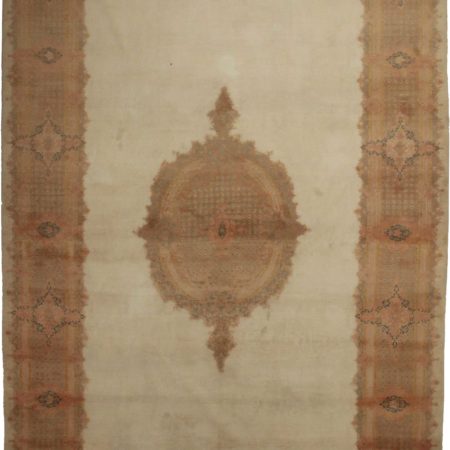 10 x 18 Vintage Persian Kerman Rug 14211