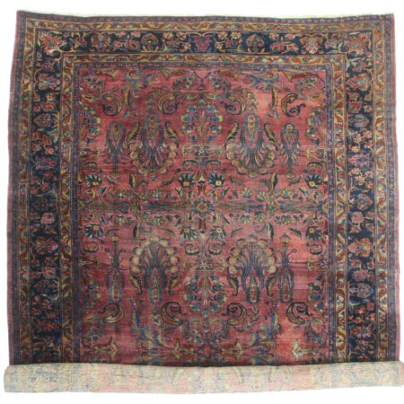 Antique Persian Lilihan 12 x 20 Rug 1297