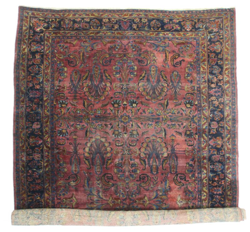 Antique Persian Lilihan 12 x 20 Rug 1297