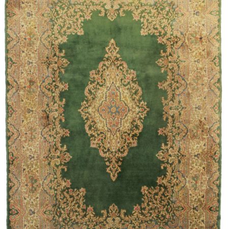 6 x 8 Vintage Wool Persian Kerman Rug 10500