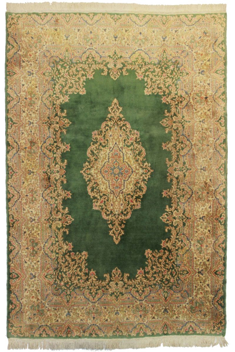 6 x 8 Vintage Wool Persian Kerman Rug 10500