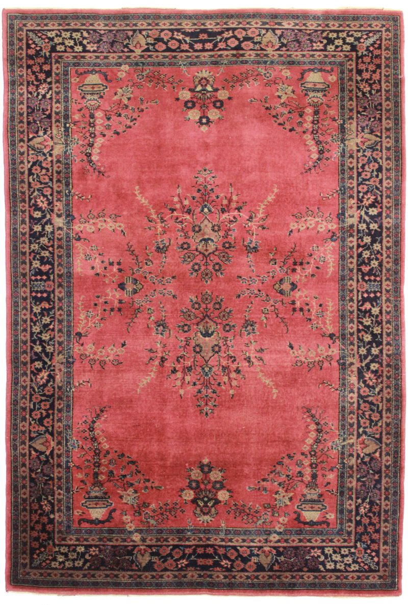 6 x 9 Antique Turkish Wool Rug 8810