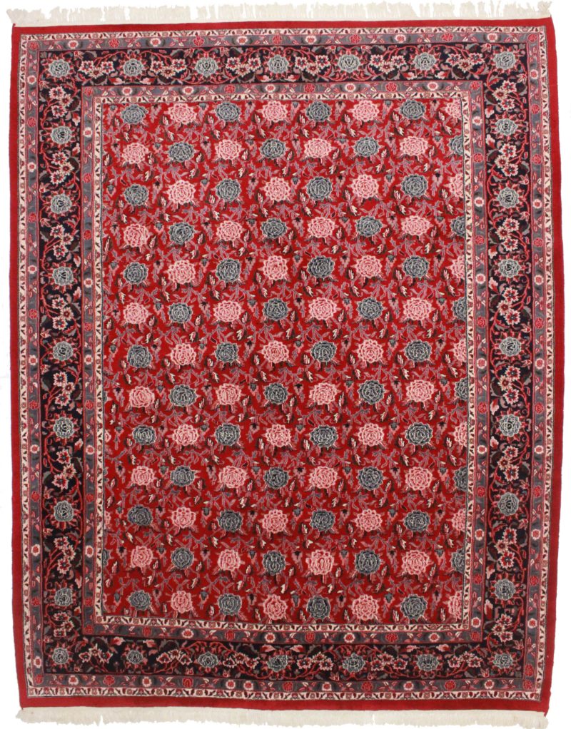 9 x 11 Vintage Wool Persian Style Rug 3956
