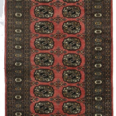 2' 7" x 9' 2"Vintage Bokhara Runner 8648