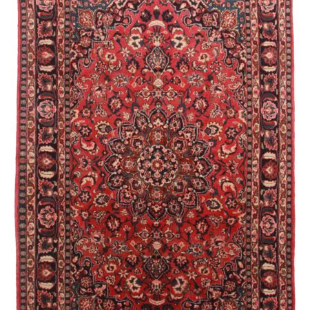 6 x 10 Antique Persian Mashad Rug 12111