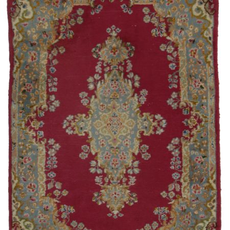 4 x 6 Hand Knotted Wool Persian Kerman Rug 9894
