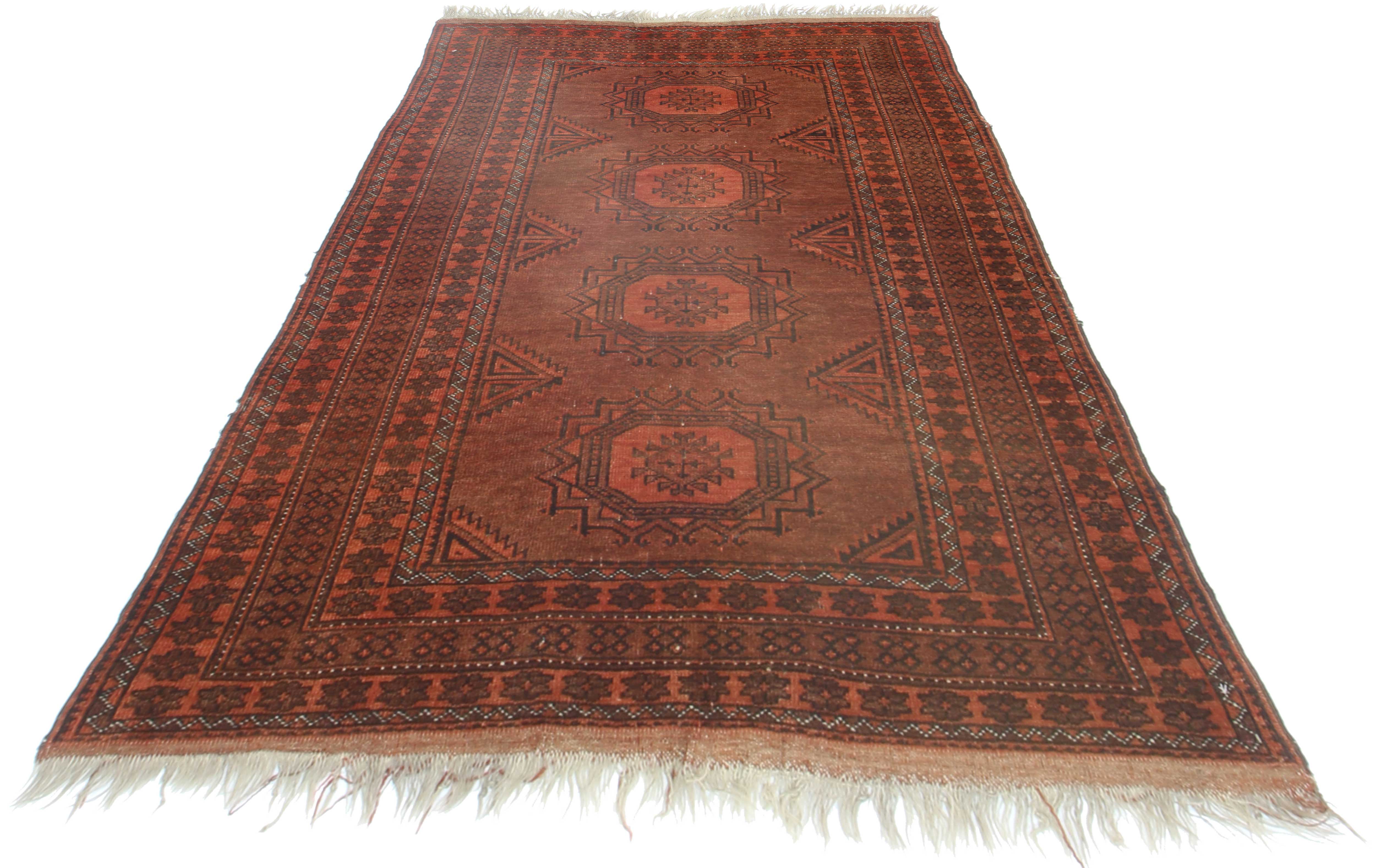 3 x 5 Afghan Hand Knotted Wool Rug 9909 | Exclusive Oriental Rugs