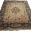 12′4″ × 16′2″ Persian Vintage Hand Knotted Wool Kerman Rug 14217 - Image 2