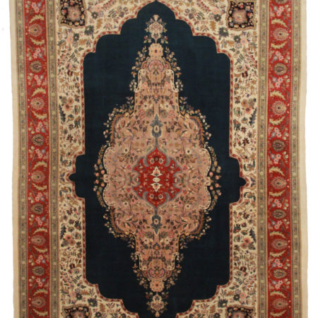 9′6″ × 14′3″  Hand Knotted Fine Wool Persian Tabriz Rug 14285
