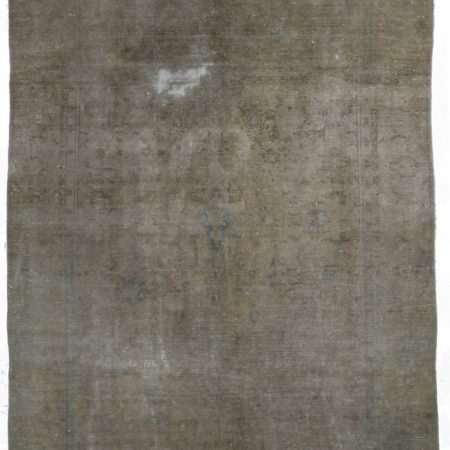 5'8" x 9'3" Hand Knotted Wool Persian Kashan Rug H-17