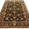 5'11" x 7'11" Hand Knotted Wool Indian Rug 13172 - Image 2