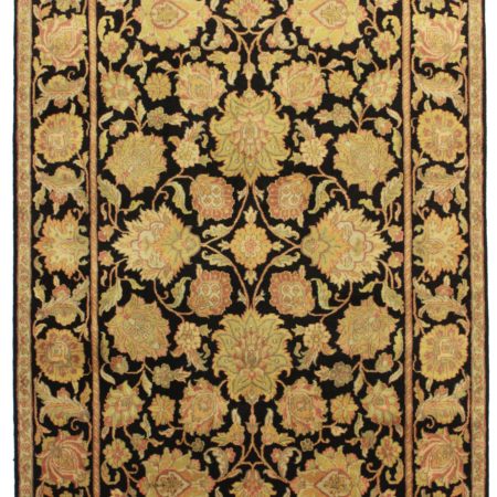 6' x 9'3" Hand Knotted Wool Indian Rug 13207