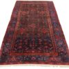 4'3" x 7'6" Hand Knotted Wool Persian Hamedan Rug 9836 - Image 2
