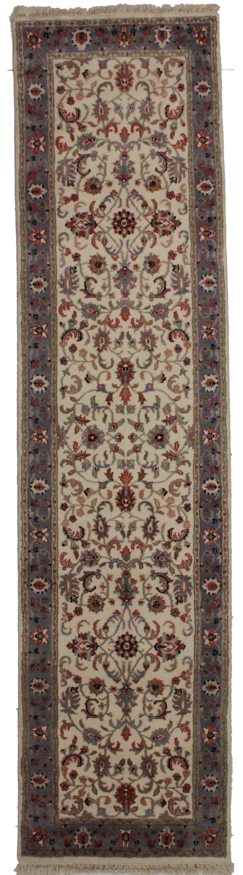 2'6" x 10' Persian-Style Hand Knotted Wool Rug 10527