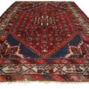 3'5" x 4'11" Vintage Hand Knotted Wool Persian Hamedan Rug 14419 - Image 2